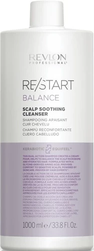 1000ml Shampoo Soothing Cleanser Balance Re-Start Revlon Scalp