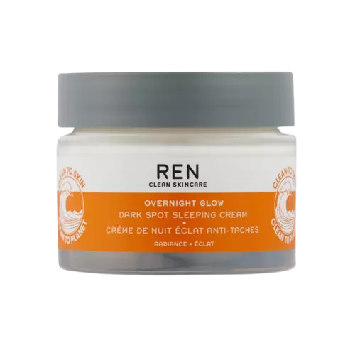 REN Clean Skincare Radiance Overnight Glow Dark Spot Sleeping Cream 50ml