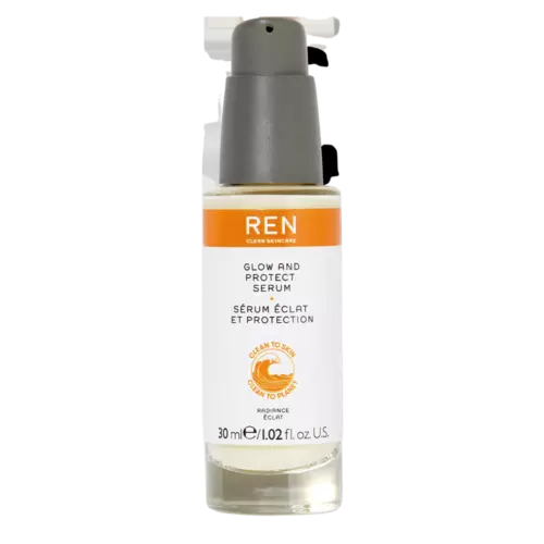 REN Clean Skincare Radiance Glow and Protect Serum 30ml