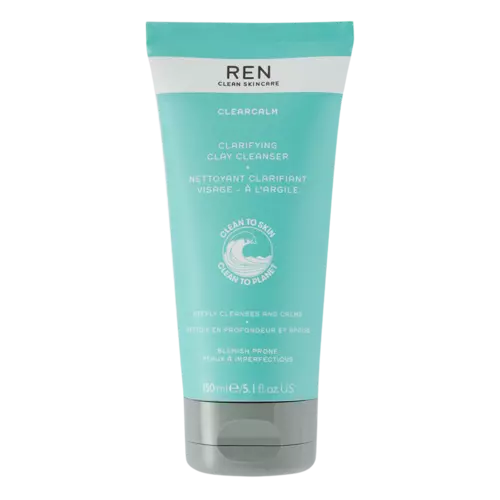 REN Clean Skincare ClearCalm Clarifying Clay Cleanser 150ml
