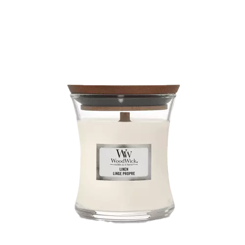 WoodWick Candle Linen Small