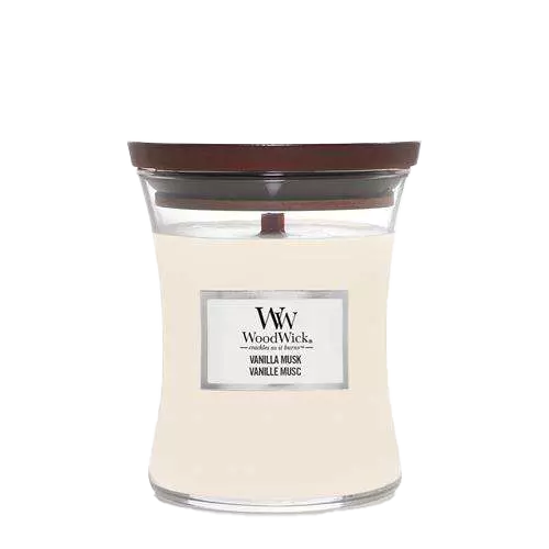 WoodWick Candle Vanilla Musk Medium