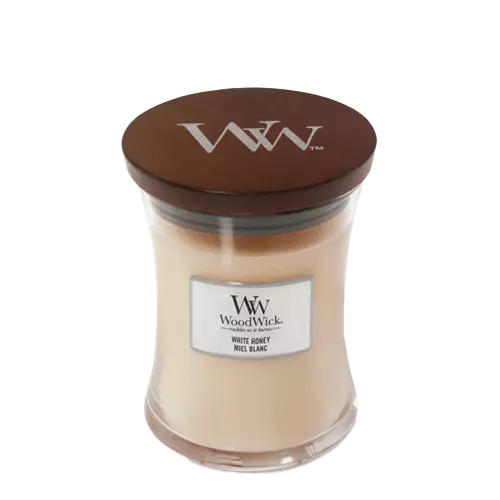 WoodWick Candle White Honey Medium
