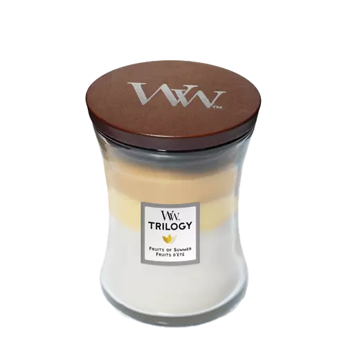 WoodWick Trilogy Candle Fruits Of Summer Medium