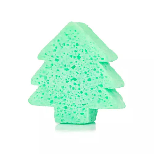 Spongelle Holiday Tree Ornament Body Buffer 86gr Twinkling Holly (Green)