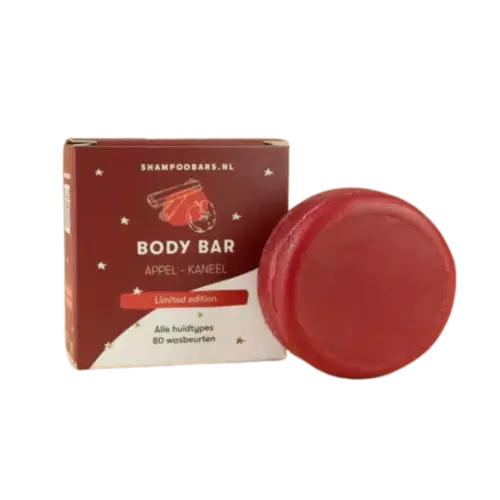 Shampoobars Body Bar 60g Appel - Kaneel