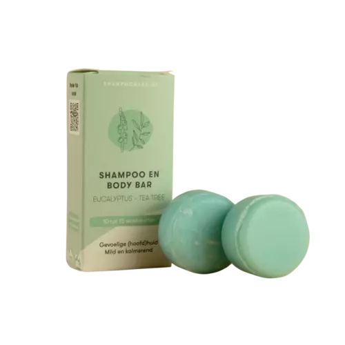 Shampoobars Mini Shampoo & Body Bar Eucalyptus - Tea Tree