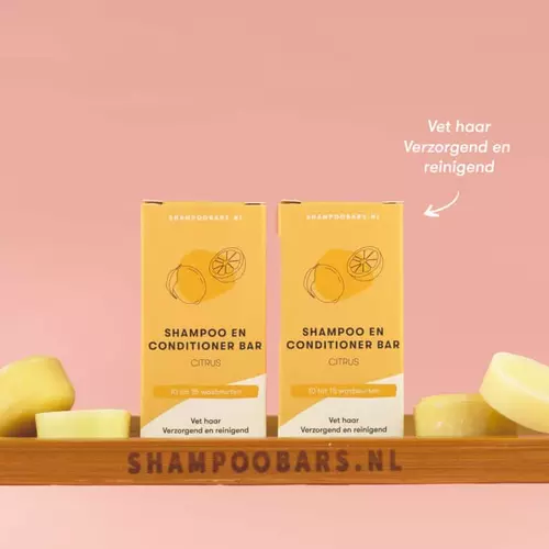 Shampoobars Mini Shampoo & Conditioner Bar Citrus