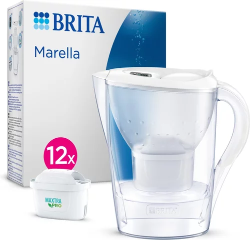 Brita Marella Cool Waterfilterkan + 12 Maxtra Filters
