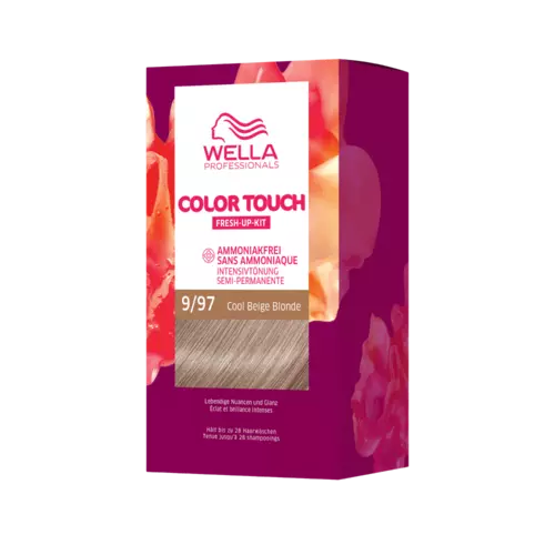 Wella Professionals Color Touch Kit - Rich Naturals 9/97 Cool Beige Blonde