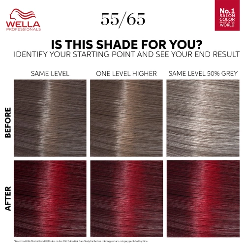 Wella Professionals Color Touch Kit - Vibrant Reds 55/65 Bordeaux