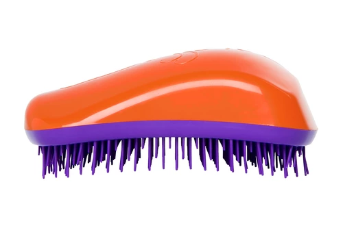Dessata detangling hairbrush Orange Purple