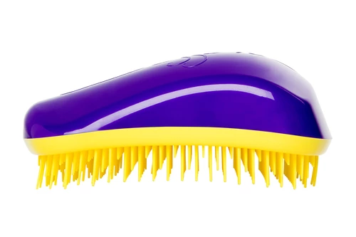 Dessata detangling hairbrush Purple Yellow