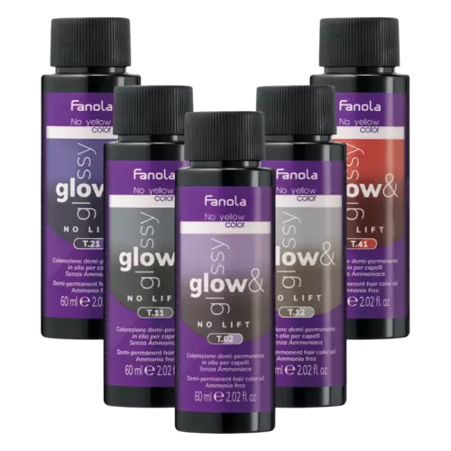 Fanola Glow & Glossy Oil Toner 60ml T. 02