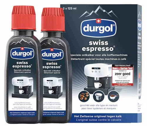Durgol Swiss Espresso Ontkalker 2x125ml