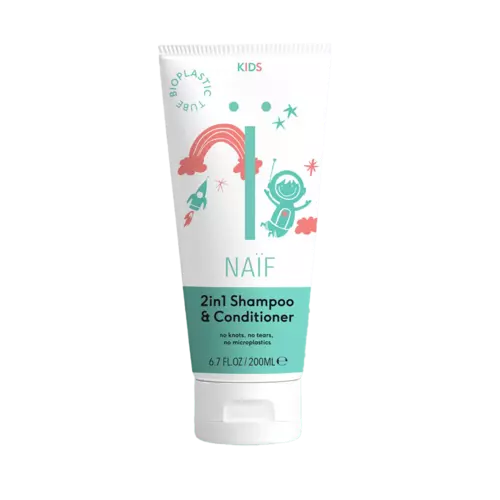 Naïf 2-in-1 Kids Shampoo & Conditioner 200ml