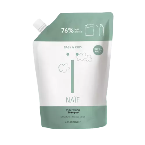 Naïf Baby & Kids Nourishing Shampoo 500ml - Refill