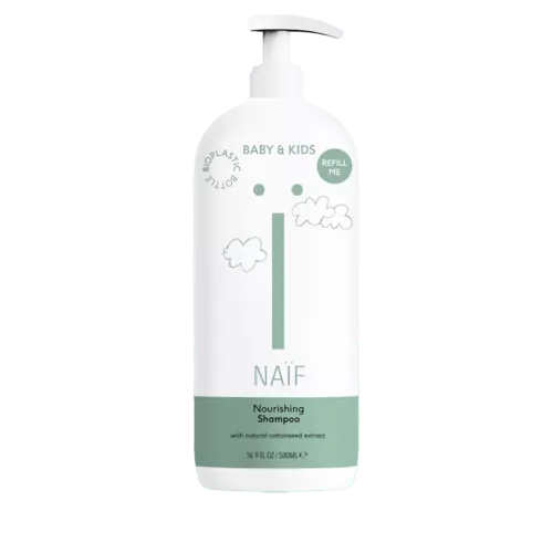 Naïf Baby & Kids Nourishing Shampoo Bottle 500ml