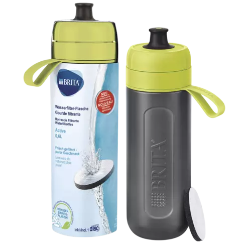 BRITA Active Waterfilterfles 0,6L Donkergroen