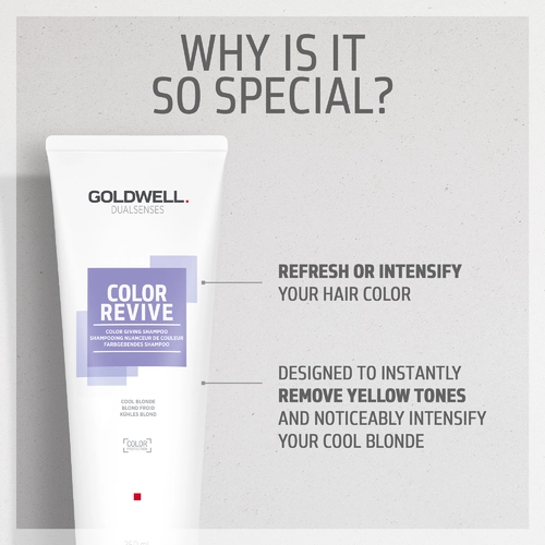 Goldwell Dualsenses Color Revive Shampoo 250ml Cool Blonde