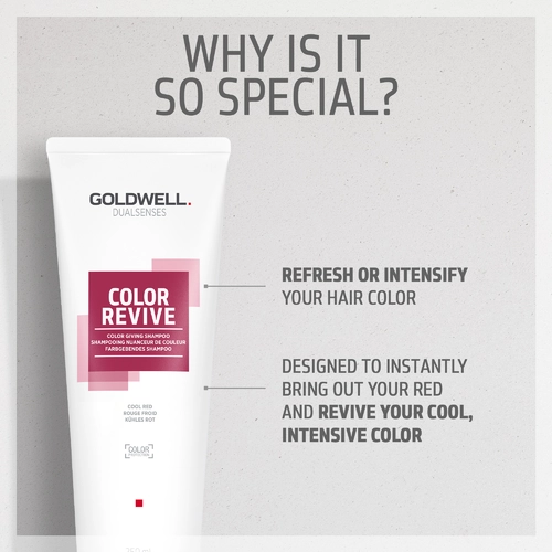 Goldwell Dualsenses Color Revive Shampoo 250ml Cool Red