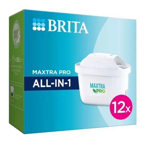 BRITA Maxtra pro all-in-1 Waterfilter 12 pack