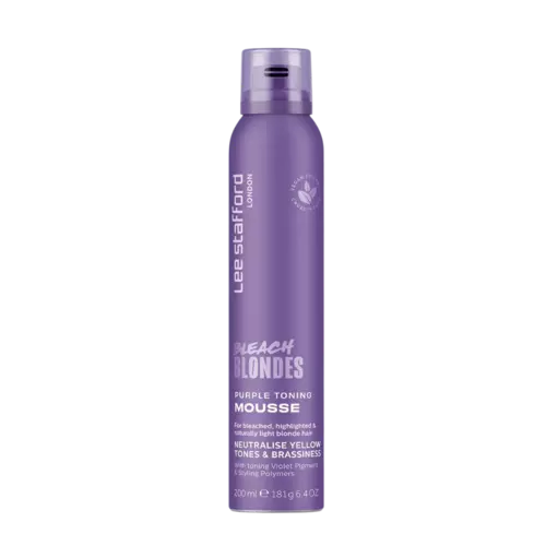 Lee Stafford Bleach Blondes Purple Toning Mousse 200ml