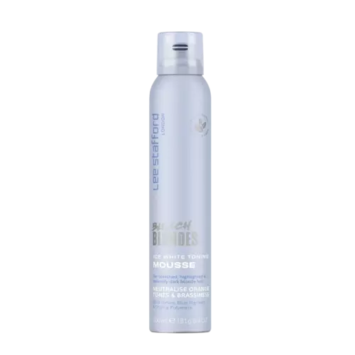 Lee Stafford Bleach Blondes Ice White Toning Mousse 200ml