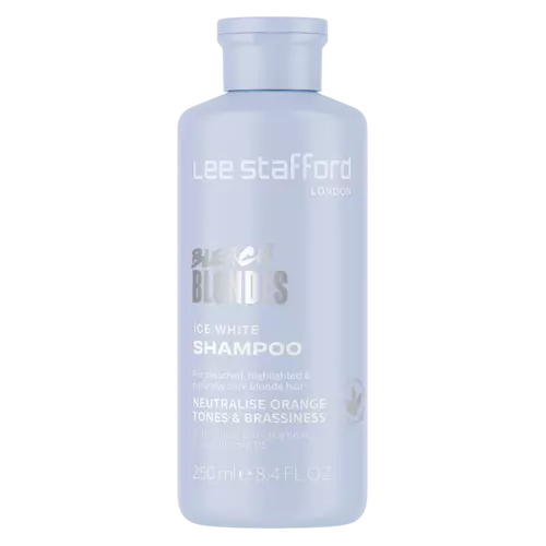 Lee Stafford Bleach Blondes Ice White Shampoo 250ml