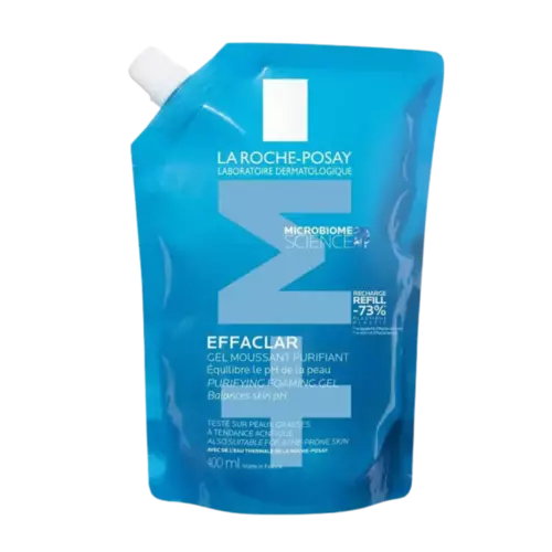 La Roche-Posay Effaclar Purifying Foaming Gel 400ml - Refill