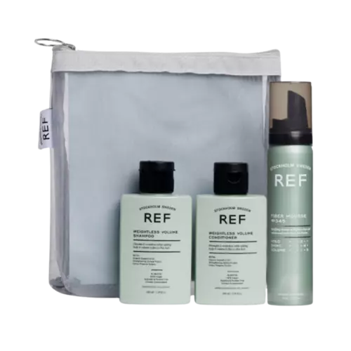 REF Weightless Volume Fiber Mousse Travelbag