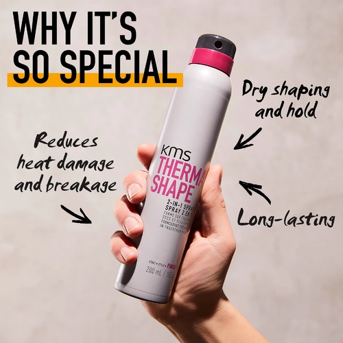 KMS Thermashape 2-in-1 Styling + Finish 200ml