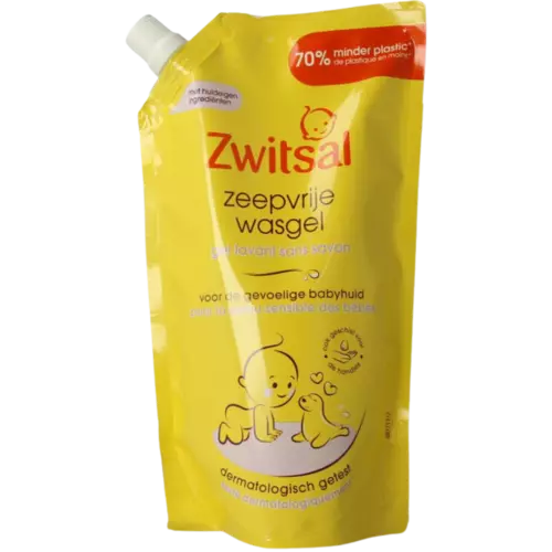 Zwitsal Soap-free Wash Gel Refill Pack 500ml