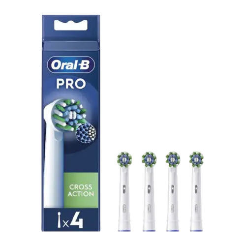 Oral-B Pro CrossAction Opzetborstel 4 stuks afbeelding