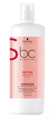 Schwarzkopf Professional BC Peptide Repair Rescue Deep Nourishing Shampoo 1000ml