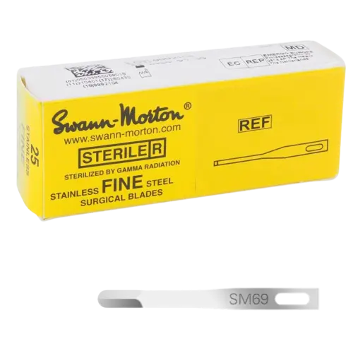 Swann-Morton Fine Blades Sterile - 25pcs SM69