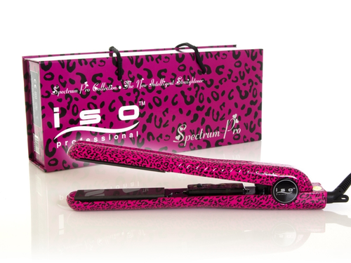 ISO Beauty Spectrum Pro Glätteisen Hot Pink Panter