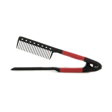 ISO Beauty IONIC Brush Zwart-Rood 