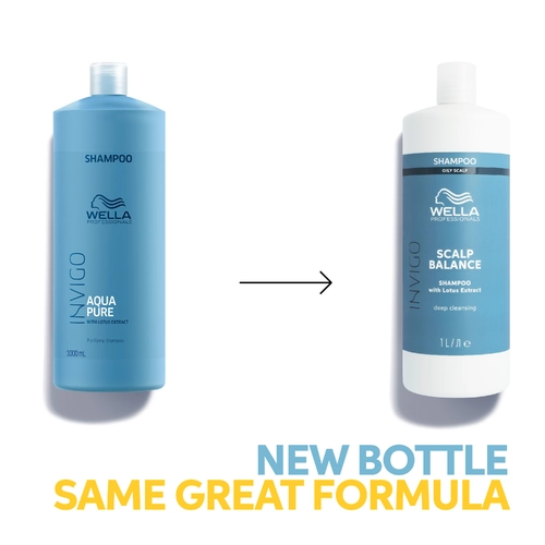 Wella Professionals Invigo Aqua Pure Purifying Shampoo 1000ml