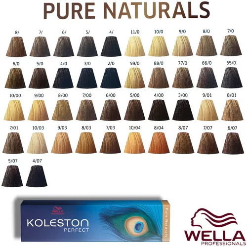 Wella Professionals Koleston Perfect - Pure Naturals 60ml 7/