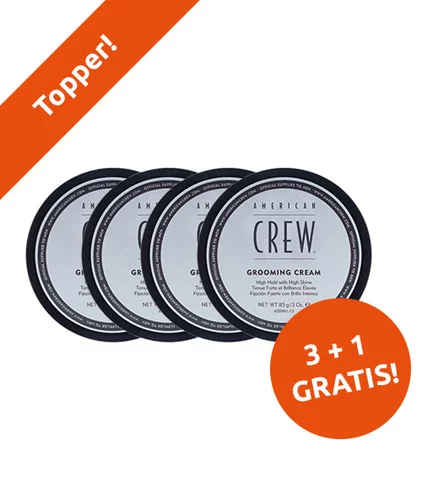 American Crew Grooming Cream 85gr 3+1 GRATIS