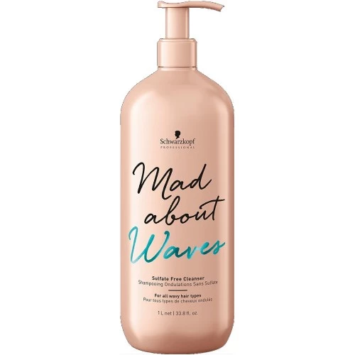 Schwarzkopf Professional Mad About Waves Sulfate-Free Cleanser 1000ml