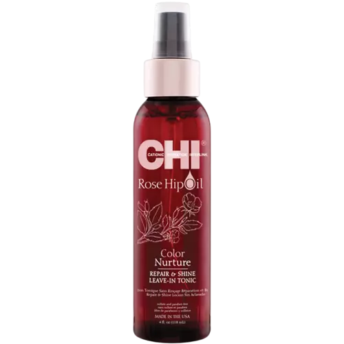 CHI Rose Hip Oil Repair & Shine Leave-In Tonic 118ml