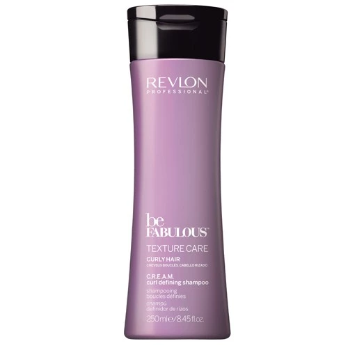 Revlon Be Fabulous Curly Hair CREAM Curl Defining Shampoo 250ml