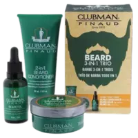 Clubman Pinaud Beard 3-in-1 Trio