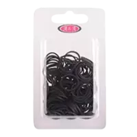 A&A Thick hair elastic bands - 150 pieces