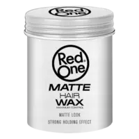 Red One Matte Hair Wax White