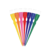 Comair Tinting Brushes Rainbow Mini Colored