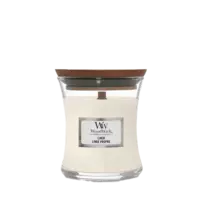 WoodWick Candle Linen