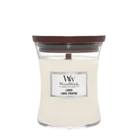 WoodWick Candle Linen